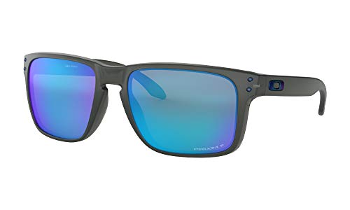 Oakley Holbrook XL Sunglasses Grey Smoke with Prizm Sapphire Polarized Lens 59mm