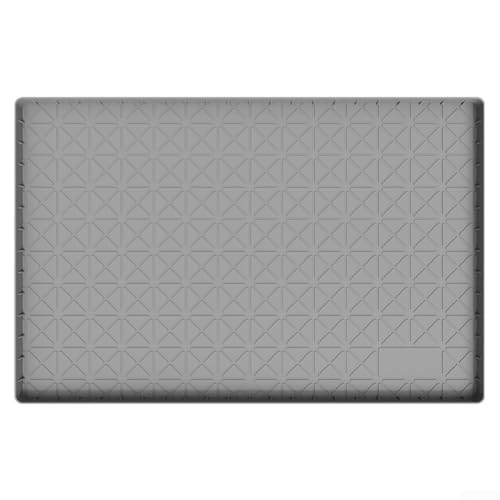 Alfombrilla impermeable lavable para debajo del fregadero en material de silicona ecológico para un fácil cuidado (86 x 56 x 2,5 cm)