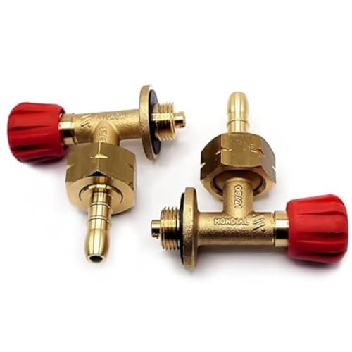 Camping Gasadapter 907,904 & 901 Camping Wohnmobil Wohnwagen Butangas Flaschenadapter mit Schlauchverschraubung zum Herd