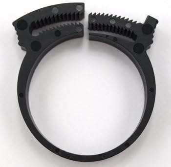 1 3/8" (1.375") Heavy Duty Double Gripping Nylon Plastic Hose Clamps, 225° F / 200 PSI Rated, 10 Pack (Made in USA/UK)
