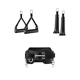 Speediance Zubehörset – PowerGrip, Skiing Handles & Exercise Belt, Trainings-Set für Ganzkörper- und Skisimulation