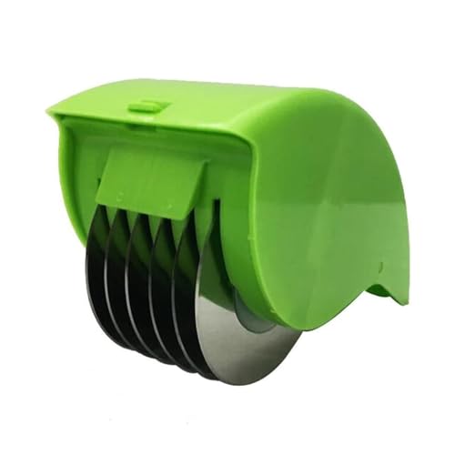 Norhogo Multifunktionale Roller Knoblauchschneider, wiederverwendbare Küche Gadget Roller Gemüse Chopper Manuelle Küche Obst und Gemüsewerkzeug Reibe zum Schneiden von Zwiebel und Knoblauch Grün