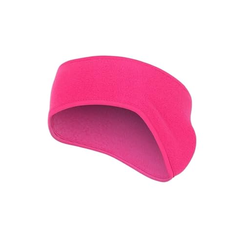 Winter Fleece Earmuffs Childs Cold Weather Keep Ear Warmer Cover Ski Kids Outdoor Running Ear Muff Headband Hair Band(Red)