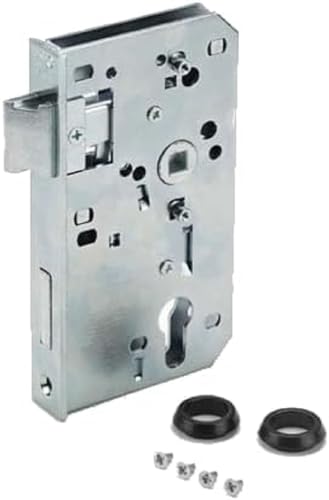 Serrure de rechange 140U AMF galvanisée avec mandrin 60 mm pour cylindre européen
