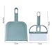 Generic Mini Plastic Dustpan and Brush Set, Mini Dust Pans with Brush, Mini Hand Broom and Dustpan Set for Table, Desk, Keyboard, Cars(blue), AM0XEC09RUCUS