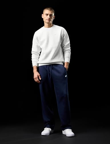 Image of Nike Men's Club Open Hem Brushed Fleece Pants