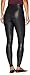 SPANX Faux Leather Leggings for Women Tummy Control Black SM - Petite 25