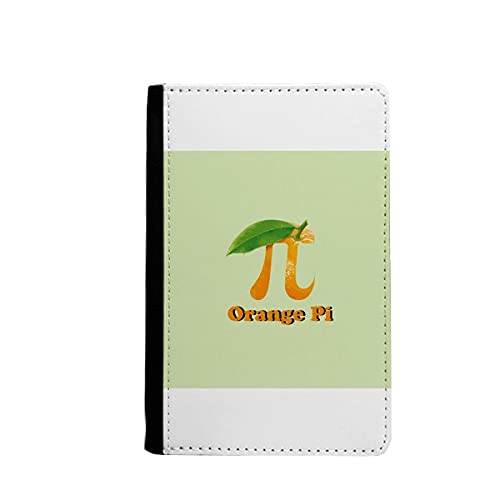 Matem�ticas computacional Pi Naranja Funda para Pasaporte Clip para Pasaporte Cartera Tarjeta de Viaje Paquete Regalo Regalo