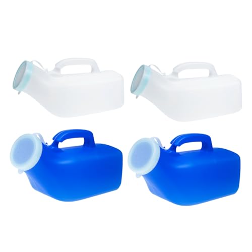 COLLBATH Urine Bottle for Men Large Capacity Portable Urinal Scale Travel Pee Pot for Elderly Home Use Plastic Urinal