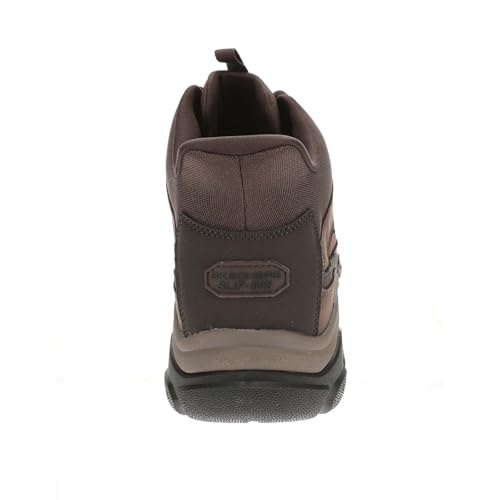 Skechers USA Men's Men's Respected 2.0-Hagler Hiking Boot, COC (Cocoa), 10.5