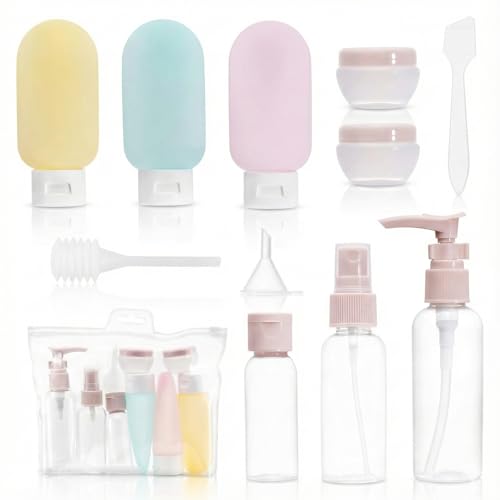 Carehabi Set di 11 kit viaggio liquidi...