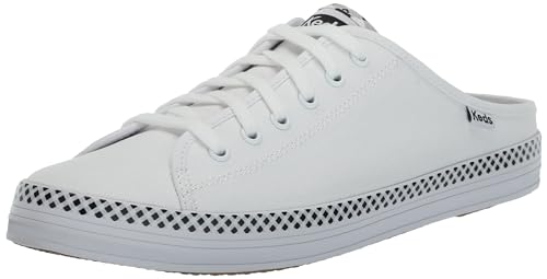 [Keds] Xj[J[u[c Kickstart Mule Slip on fB[X zCg/ubNMK 25.5 cm