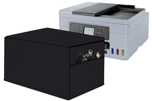 Image of Stylista Waterprood and Dustproof Printer Cover Suitable for Brother Auto Duplex HL-L3220CDW, Heavy-Duty coffee Thick Polyester
