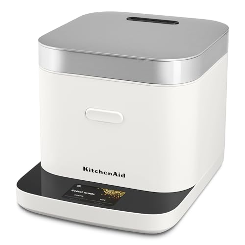 KitchenAid Compact 8-Cup Grain & Rice Cooker with Auto-Sensing and Integrated Scale (KGC2154PL)