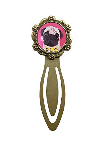 パグ ブックマーカー クリップ イヌ ブックマーク しおり 犬