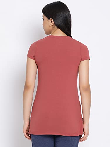 Image of Lyra Women's Cotton Regular Fit T-Shirt