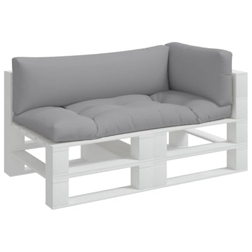 Cojines para palets con triple acolchado gris resistente para sofás de exterior e interior 4