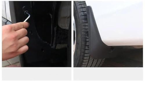 Garde-boue moulés Sagitar Jetta A7 2019-2022 finition constructeur - 4