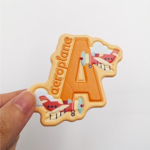 WALPLUS Puffy Stickers for Toddlers Alphabet Stickers for Kids Reusable Stickers for Toddlers Removable Stickers for Party Bags A to Z Transportation Alphabet Vehicle Stickers 28 PCS - Image 4