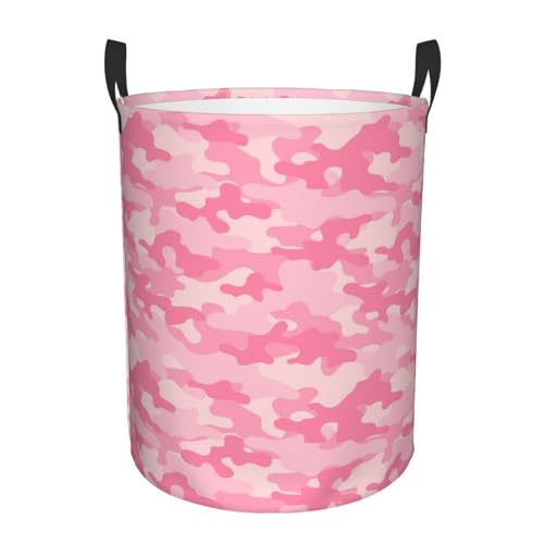 Cesta ropa camuflaje circular 40x50cm impermeable de tela para colada 2