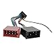 RED WOLF Autoradio ISO Adapter Kabelbaum Radioanschlusskabel für Kenwood JVC Stereo Radio Adapter Kabelbaum ISO Kabel Aftermarket Headunit 16 pin