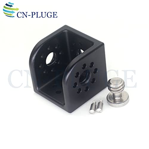 Image of 3 /8 Triangle Square Extension for ARRI RED For SONY Camera Monitor, Link Video Monitor Teradek Vaxis Image Transfer - (Color: black)