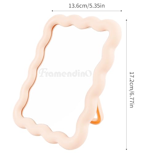 Espejo de escritorio plegable Framendino Pink Wave miniatura 2