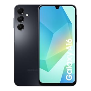 Samsung Galaxy A16 4G Android Smartphone, Super Amoled 6.7" Screen, Multiple Cameras, 128GB Storage, Blue Black, 3 Year Manufacturer Extended Warranty (UK Version)
