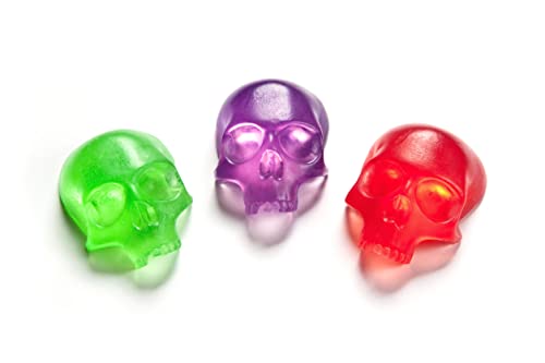 2 Silicone Halloween Soap Molds - Day Of The Dead Soaps - Pirate Party Cakes Skulls Crossbones - Pumpkins Ghosts Bats Bath Bombs Random Colors By Jolly Jon #TOP4