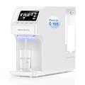 Waken Electric C11S Reverse Osmosis Water Filtration System Countertop 200oz Water Tank 4:1 Pure to Drain 8 Stage RO Filter No Installation for Home Apartment Condo RV