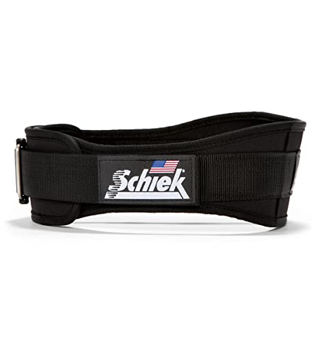 Schiek Lifting Belt 4-3/4in W x 31in-36in Waist (Black) (Medium)