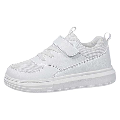 Boys Girls Sneakers Kids Shoes Non-Slip & Durable Breathable Lace-up Athletic Shoes Toddler/Little Kid/Big Kid