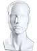 Male Gloss White Mannequin Head