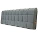 Produktbild WENZHE Kopfteil Kissen Für Betten Bett Rückenkissen Rückenlehne Bettrückwand Stoff Kissen Antikollisionskopf Zuhause Schlafzimmer Rückenlehne Taillenauflage, 6 Farben (180X58CM, A)