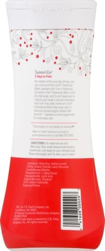 Image of Summer's Eve Blissful Escape All-Over Daily Feminine Wash, pH-Balanced Body Wash for Women, Removes Vaginal Odor and Refreshes, 15 Fl Oz (Pack of 2)