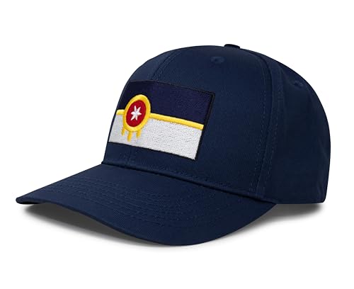 Image of International Tie City Hat for Men and Women, Adjustable Snapback Trucker Baseball Cap with Embroidered Patch