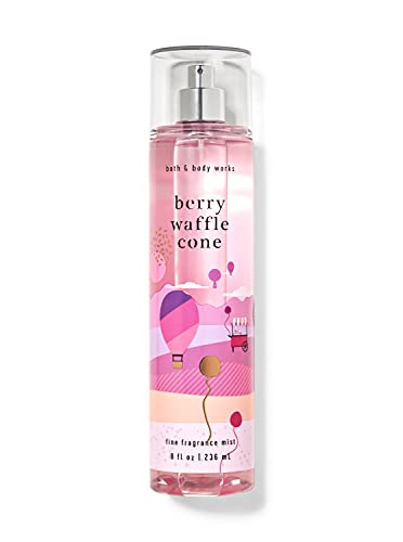 Bath & Body Works Signature Collection Fragrance Mist 8 Fl Oz (Berry Waffle Cone)
