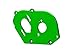 Traxxas 9490G Plate, Motor, Green (4Mm Thick) (Aluminum)/ 3X10Mm Cs with Split and Flat Washer (2)