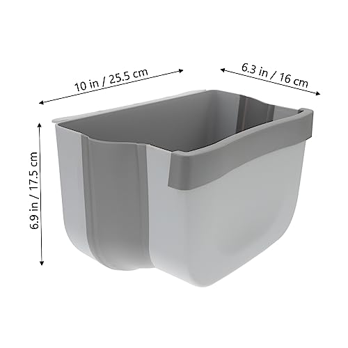 Caneca de basura plegable montada en pared para cocina miniatura 2