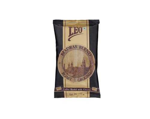 Image of Leo Coffee Madras Blend | South Indian Filter Coffee | 200g | 100% Pure | Freshness Sealed | Premium Roast