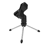 Microphone à main, microphone de bureau avec trépied avec 1 X microphone pour le remplacement du microphone pour le jeu