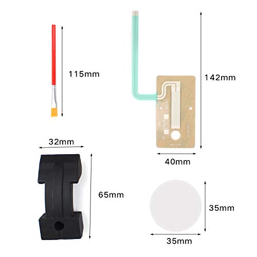 Sheet Sensor Stellmotor Pedal für Roland Drum FD-8 TD-1 Hi Hat Pedal Gummi Teilschaltung TD4 9 11 15 17 Drum Zubehör (Pedalgummi + Blechsensor) - Image 5