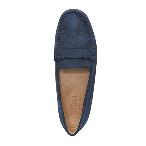 Soul Naturalizer Women's, Seven Loafer Navy Nubuck #TOP5