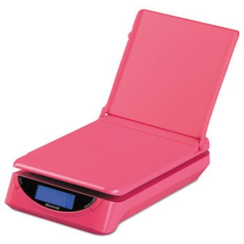 Báscula postal electrónica Ps25 25 lb plataforma 8 x 6 rosa miniatura 6
