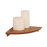 InPlace Shelving 0199010 Corner Shelf Kit, 10-Inch by 10-Inch, Honey Oak