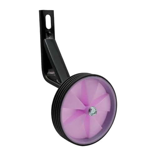 Image of Pair of Black Bicycle Auxiliary Wheel Children's Bicycle Accessories,Training Wheels Kids Bike Children Training Bike Wheel