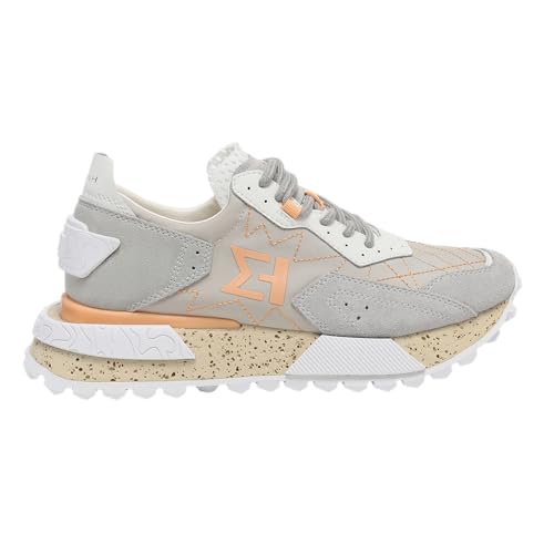 Image of The NSJ600 is a Sneaker with a Very Graphic Design, Made of Leather, Premium Suede and Nylon its Vintage Sporty Finish fit Every Outfit.
