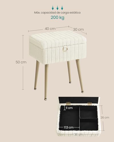 Catálogo para Comprar On-line Bancos de tocador los más recomendados. 2 Imagen adicional