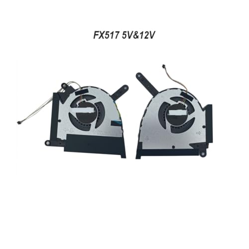 Ventilador de enfriamiento CPU GPU compatible ASUS TUF FX517 miniatura 2