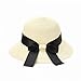 Cappello Estivo Paglia Cappello Donna Mare Cappelli Estivi Genitore-Figlio Cappelli da Sole Bowknot Donna Protezione Solare a Cupola per Bambini Cappelli da Sole da Spiaggia Fedora Regalo per Donna